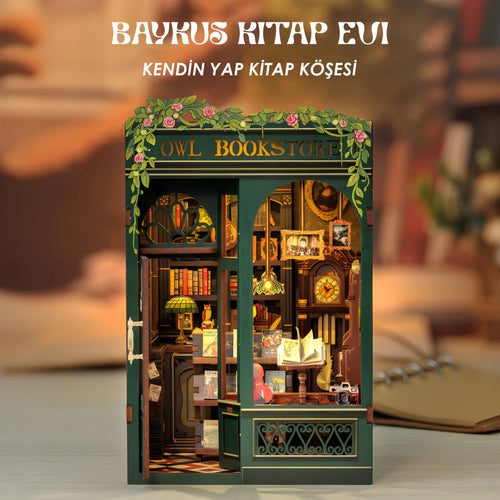 Baykuş Kitap Evi Kendin Yap Seti
