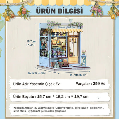 Yasemin Çiçek Evi Kendin Yap Seti
